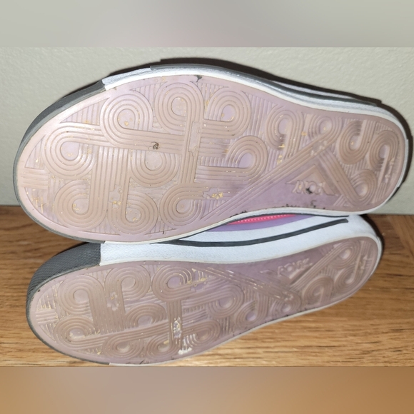 Pony Retro Tennis Shoes 80s Style Wm's SZ 8 Feed The Cat Mid Tops Sneakers - Picture 3 of 4